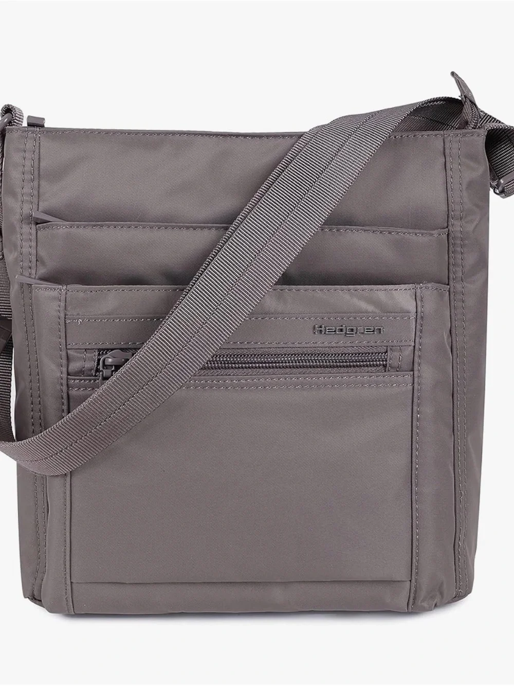 NWT Hedgren Adjustable Crossbody in Sepia/Light Lavendar color